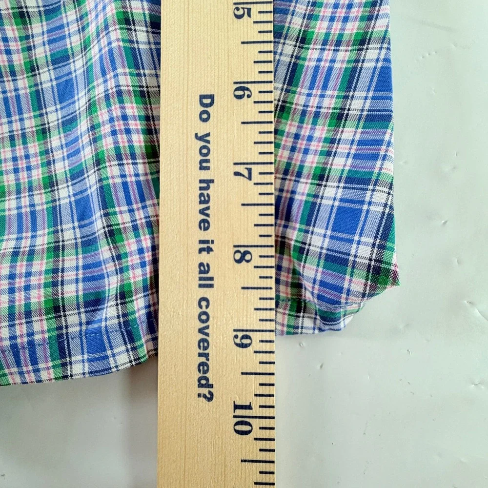 Polo Ralph Lauren Men's Plaid‎ Woven Sleep Pajama Shorts Blue Green S P512RL